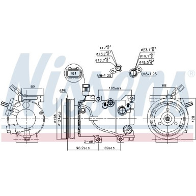 Kompressor PKW | Hyundai i30 1.4/1.6i 12 | 890235
