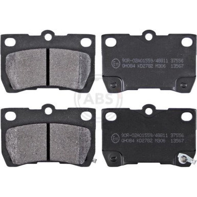 A.B.S. Bremsbeläge 37556