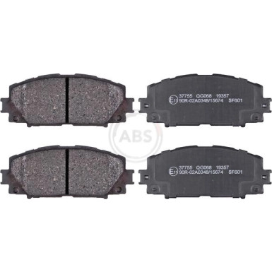 A.B.S. Bremsbeläge 37755