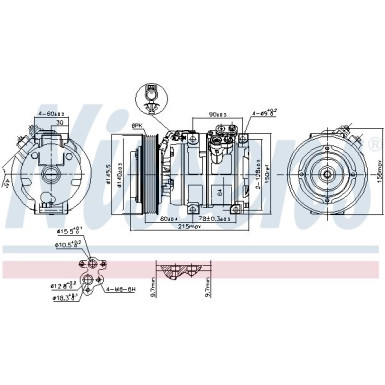 Kompressor PKW | Toyota Corolla (E12, E13) (01-) | 890166