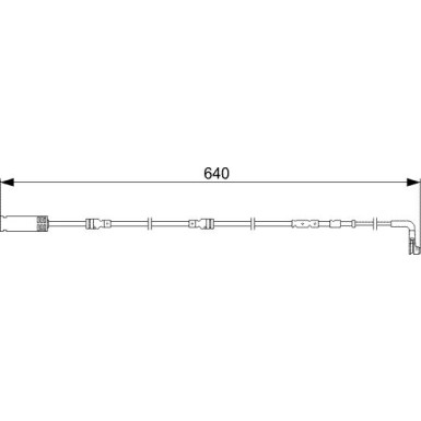 1 987 473 045 Warnkontakt, Bremsbelagverschleiß