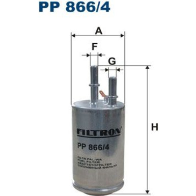 FILTRON Kraftstofffilter | PP 866/4