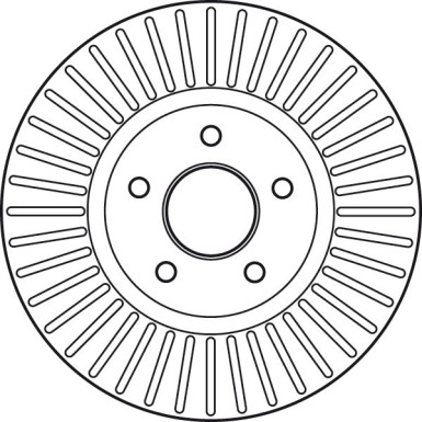 Bremsscheibe Ford P. Mondeo 1,6-2,5 07-15 Gewinde 13,7 | DF6019S