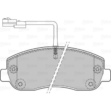 VALEO Bremsbeläge VALEO Bremsbeläge