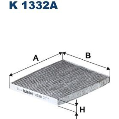 FILTRON Filter, Innenraumluft | K 1332A