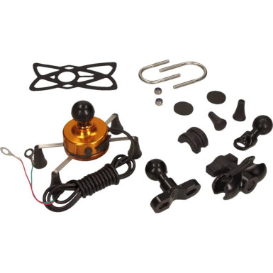 Moto-Handyhalter. (Ram) Mit Usb-Ladegerät 5V, 2A Netzschalter | J6051250073