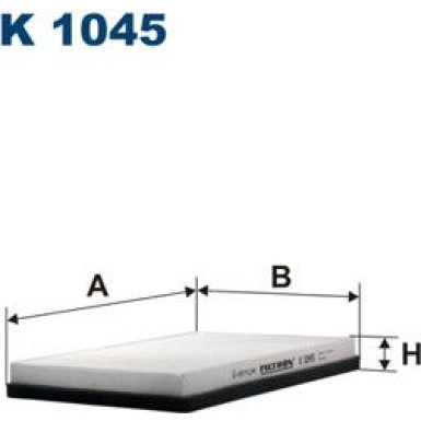 FILTRON Filter, Innenraumluft | K 1045