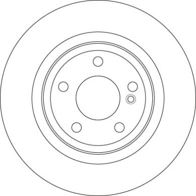 15 482 060 Bremsscheibe HA | MERCEDES SLK 11 | DF6358