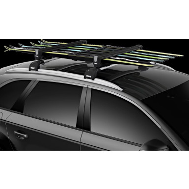 Thule SnowPack Black 7326 ( 6 Paar Ski) | Snowboard-/Skiträger in schwarz | 732607