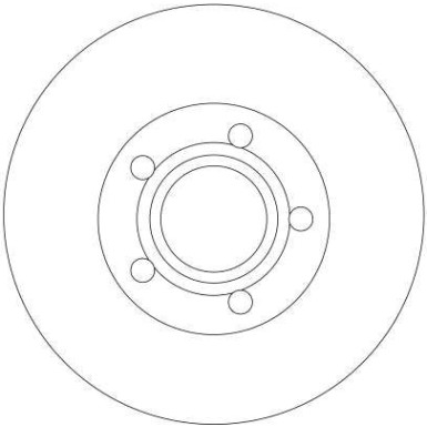 12 482 026 Bremsscheibe HA | AUDI A6,A8 98 | DF4239