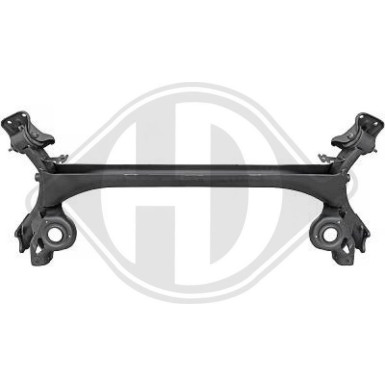 HINTERACHSKÖRPER +GUMMILAGER | PEU 307 8,00-9,07/308 07-16/RCZ 10-15/CIT C4 04-14 | 4845,286,1