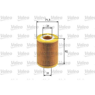 VALEO Ölfilter | 586504