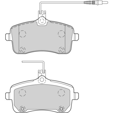 VALEO Bremsbeläge 302718