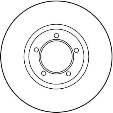 TRW Bremsscheibe | DF1826