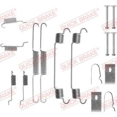 391-0767 Montagesatz f.Bremsbacken | MAZDA 323 89 | 105-0767