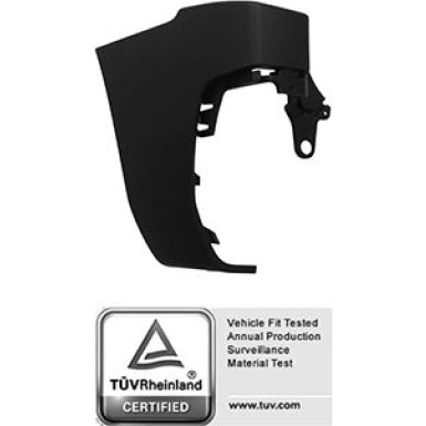 STOßECKE H L SCHWARZ (FLÜGELTÜREN) PQ | CIT BERLINGO 6,18-/PEU PARTNER 6,18-/OPE COMBO 6,18-/TOY | 100.10276