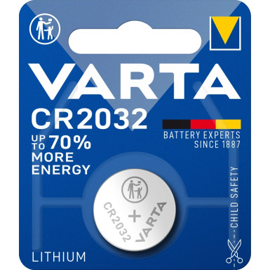 06032 101 401 Varta Electronics CR2032 Blister 1