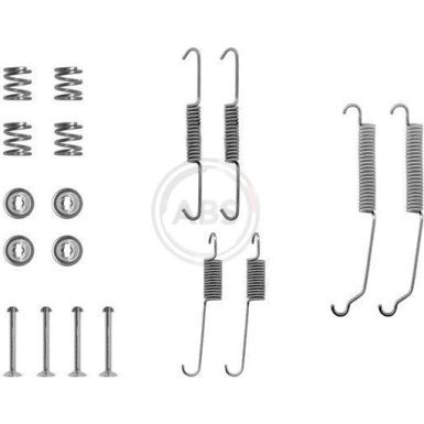 A.B.S. Zubehör, Bremsbacken 0701Q
