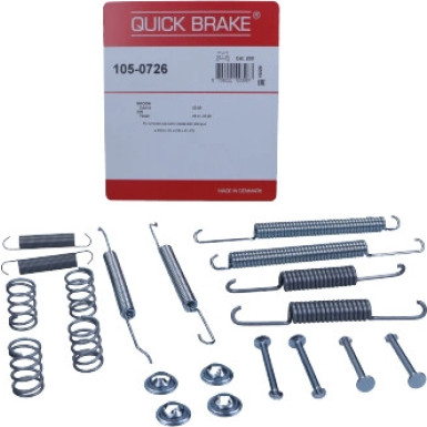 391-0726 Montagesatz f.Bremsbacken | VW Passat 91 | 105-0726