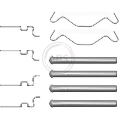 A.B.S. Zubehör, Bremsbeläge 1683Q