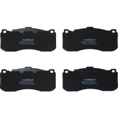 KAMOKA Bremsbelagsatz, Scheibenbremse JQ101395