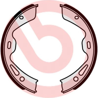 Bremsbackensatz HA PORSCHE 911, Boxster, Panamera 09 ESSENTIAL LINE S 65 504