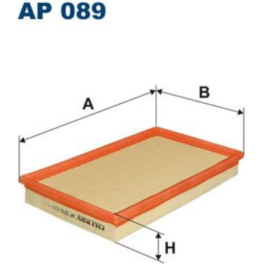 FILTRON Luftfilter AP089 FILTRON Luftfilter AP089