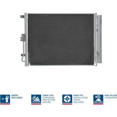 Kondensator PKW HYUNDAI i30 DIESEL 12 FIRST FIT 940267