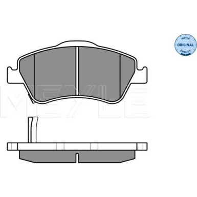 Bremsbelagsatz Toyota P. Auris 07- Mit Sensor | 025 241 2219/W