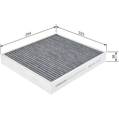 Aktivkohlefilter | AUDI,SEAT,SKODA,VW | 1987435502