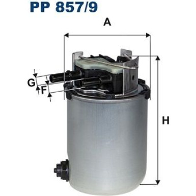 FILTRON Kraftstofffilter | PP 857/9