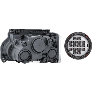 SCHEINWERFER R HELLA | LR RANGE ROVER III 02-12 | 1EL 238 036-441 SCHEINWERFER R HELLA | LR RANGE ROVER III 02-12 | 1EL 238 036-441