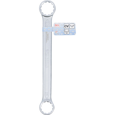 BGS Doppel-Ringschlüssel | extra flach | SW 21 x 23 mm | 30340
