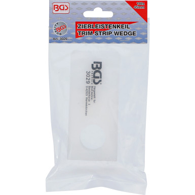 BGS Zierleistenkeil mit Loch | 100 x 45 mm | 3029
