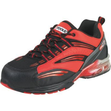 KS TOOLS Sicherheitsschuhe mit Luftpolster, rot, 39