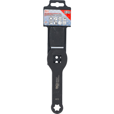 BGS Schlag-Ringschlüssel | E-Profil (für Torx) | mit 2 Schlagflächen | SW E20 | 35320