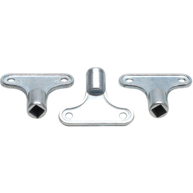 BGS Heizkörper-Entlüftungsschlüssel-Satz 3-tlg BGS Do it yourself 50505