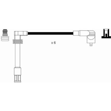 0518 Zündleitungssatz