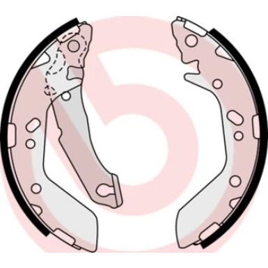 Bremsbackensatz HA HYUNDAI Accent 99-17 ESSENTIAL LINE S 30 517