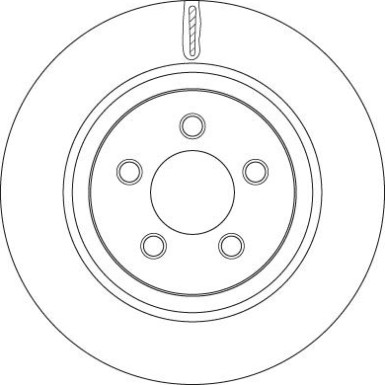 98 481 002 Bremsscheibe VA | DODGE NITRO 07 | DF6263