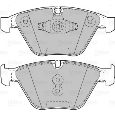 VALEO Bremsbeläge 601027