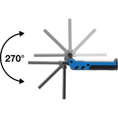 BGS Akku-Knicklampe | COB-LED | 5W | 85334