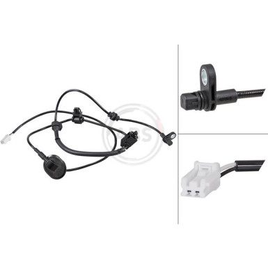 A.B.S. Sensor, Raddrehzahl 32111 A.B.S. Sensor, Raddrehzahl 32111