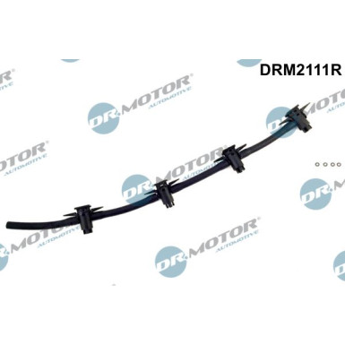 DR.MOTOR Schlauch, Leckkraftstoff DRM2111R