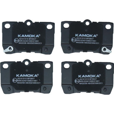 KAMOKA Bremsbelagsatz, Scheibenbremse JQ101515