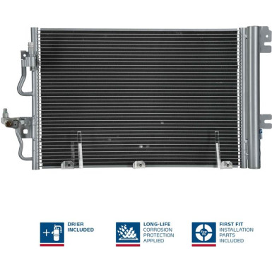 Kondensator PKW OPEL Astra H, Zafira B FIRST FIT 94767