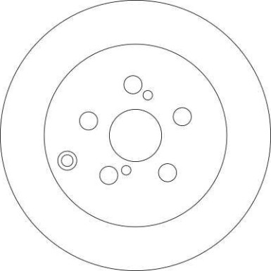Bremsscheibe Toyota T. Avensis | DF4417