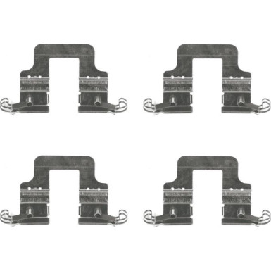 1 987 474 731 Zubehörsatz, Scheibenbremsbelag