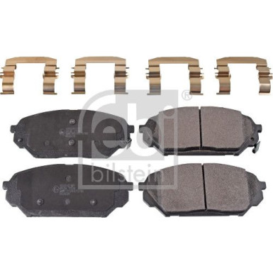 FEBI BILSTEIN Bremsbeläge 170627