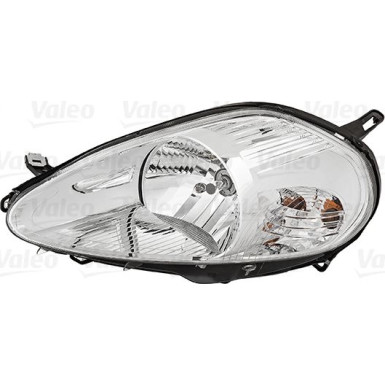 Scheinwerfer L H4 +MOT CHROM 8-PIN VALEO PQ | FIAT GRANDE PUNTO 11,08-9,09 | 43888